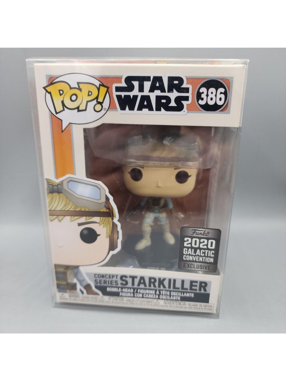 Funko POP! Starkiller #386 - Star Wars Concept Series - 2020 Galactic Con